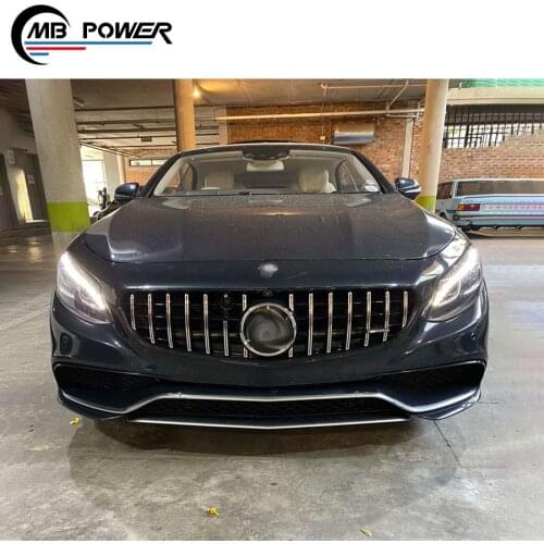 S-CLASS W217 S coupe GT style front grille fit for high quality W217 S coupe GT style front grille