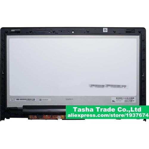 For Lenovo Yoga13 Yoga 13 LCD Touch Digitizer Assembly LP133WD2 SLB1 SLB1 With Bezel Frame