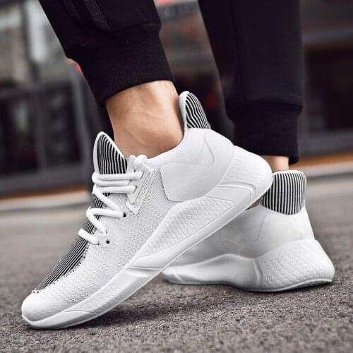 Comfortable Light mens Male sports informales Sneakers man mesh for de on Casual causal para slip trainers sneaker shoes male s