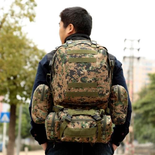 50L Large Capacity Molle Military Backpack High Quality Waterproof Travel Bag Pack Army Bag Rucksacks mochila masculina