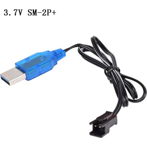 3.7V 400mA NiMh/NiCd battery USB charger packs SM 2P forward plug electric toy 95AF