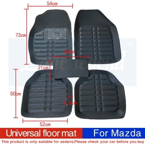 Car floor mat carpet rug ground mats accessories for mazda cx5 cx-5 cx7 cx-7 cx-9 demio familia mpv premacy tribute