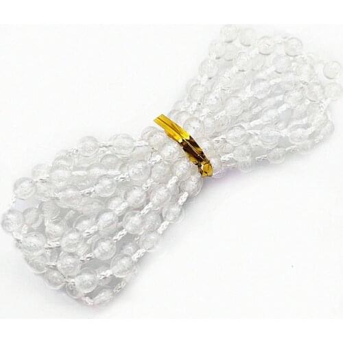 10 Yards Clear Plastic Roller Blind Chain, Roman Shade Beaded Chain Cord Repair, Roller Curtain Bead Rope, Blind Beaded Cord