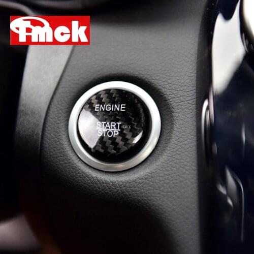 For Mercedes Benz A B C GLC CLA GLA ML GL Class W176 W205 W166 Car Engine Start Stop Switch Push Button Ring Trim Cover Sticker
