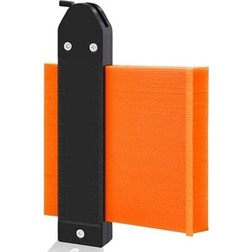 Contourgauge Measuring Tire Ruler Wheel Gauge Lock Shape Irregular 5/10 Inch Edge Shaping Ordinary Template Woodworking Tool