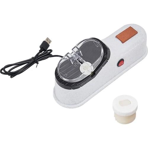 Premium Multi-function Knife Sharpener Electric Household Fast Sharpener Automatic Knife Grinder Kitchen SharpeningTool USB Plug