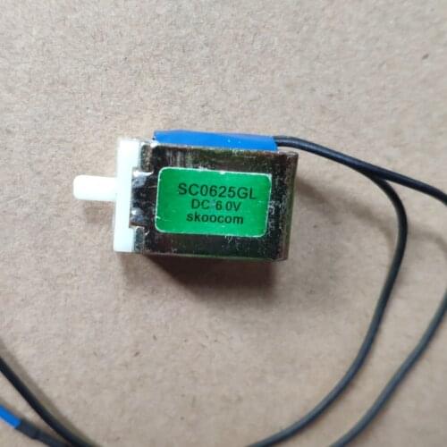 Brand new 24*18*15mm normally closed valve DC 6V air valve orifice 3.5mm air-escape valve