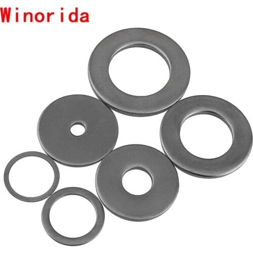 304 Stainless Steel Flat Gasket Ultra-thin Metal Flat Washer GB Thickening Meson Watts M2M24 10PCS