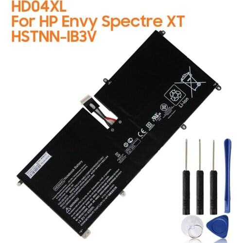 Original Replacement Battery HD04XL For HP Envy Spectre XT HSTNN-IB3V TPN-C104 13-2095ca 13-2120tu 685989-001 Authentic Battery