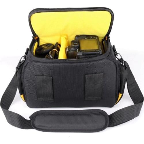 DSLR Camera Bag Foto Case For Fujifilm X-T20 Olympus EM-10 Makr ii Panasonic lumix GH5 GX80 Pentax K5 II Sony alpha Canon Camera