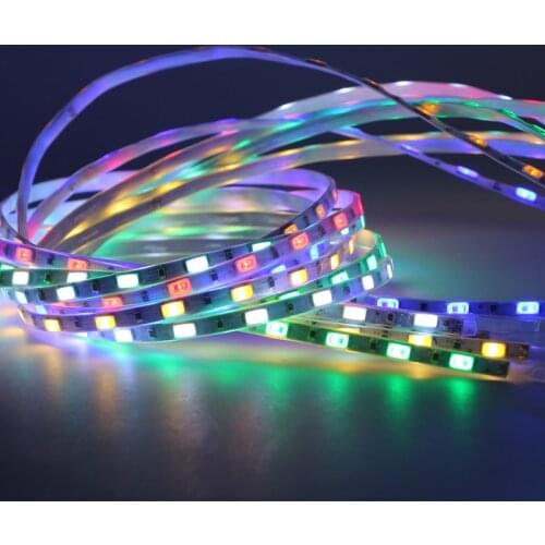 Ultra Bright 5mm Width 5630 5730 SMD flexible led strip light 60led/m 5m 300led DC12V IP67 Tube Waterproof With White Black PCB