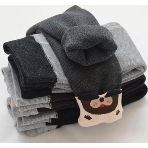 6M-2 Y Thickening Trousers Thick Velvet Childrens Leggings Autumn Winter Velvet Kids Leggings for Girls Wholesale Clothing