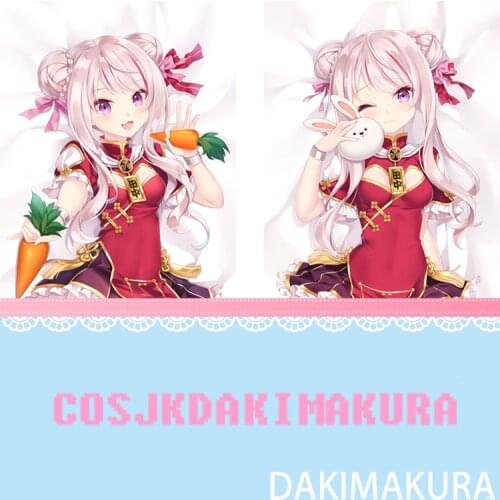 Virtual YouTuber HimeTanaka Anime Gaming Dakimakura Sexy Girls Body Hugging Pillow Case Otaku Pillow Cover Cushion Chinese Style