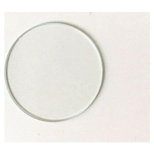 High Quality 3.5mm Thick Extra White Polished Flat Round Mineral Glass Size from 25.5mm to 50mm