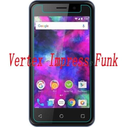 Smartphone Tempered Glass for Vertex Impress Funk 3.97" Explosion-proof Protective Film Screen Protector cover