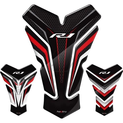 3D Motorcycle Tank Pad Protector Case for Yamaha R1 YZF-R1 Tankpad