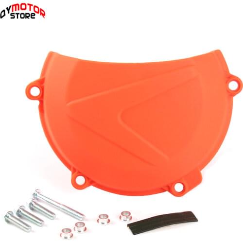 New Dirt Bike Motocross Clutch Stator Case Protection Cover Orange For SXF450 XCF450 SXF EXC-F 450 500 Six Days 2016-2018