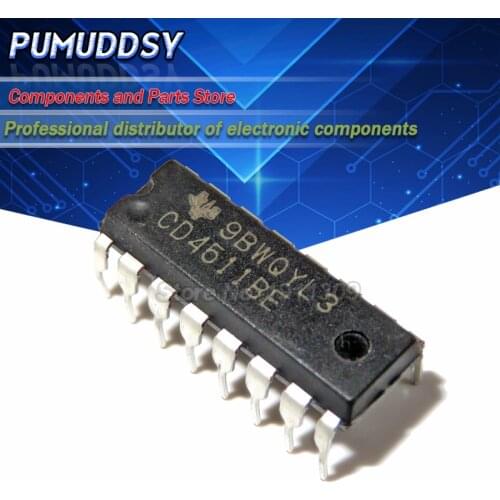 10PCS CD4511BE DIP16 CD4511 DIP new and IC