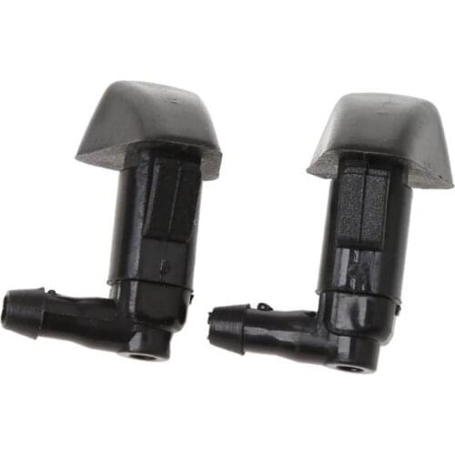 2 Pcs Windshield Wiper Water Spray Jet Washer Nozzle For 2003-2007 Accord