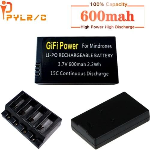 3.7V 600mah Replacement Lipo Battery Large Capacity Drones Battery For Parrot Mini Drones Mambo Jumping Sumo&Rolling Spider