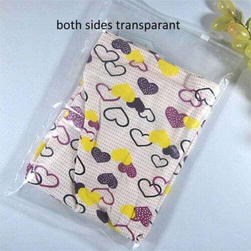 50pcs Zipper LockFrosted Matte Soft Pe Plastic Packaging Bags For Even The Garment Skirt 2018 Freeshipping Hot Sale