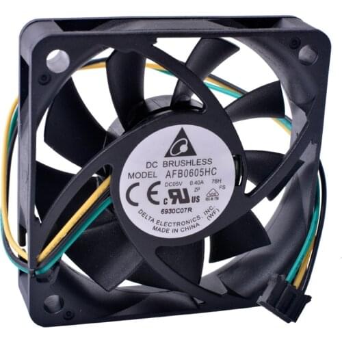 6CM 60mm fan 60x60x15mm AFB0605HC 5V 0.40A Double ball bearing large air volume cooling fan