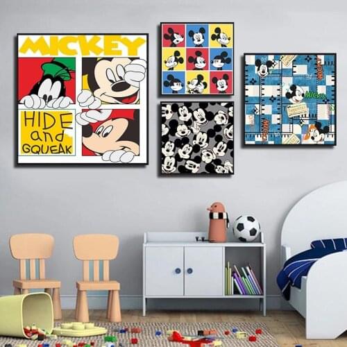 Disney Cartoon DIY Diamond Embroidery Mickey Mouse Diamond Painting 5D Cross Stitch Kits New Arrival Mosaic Room Decoration