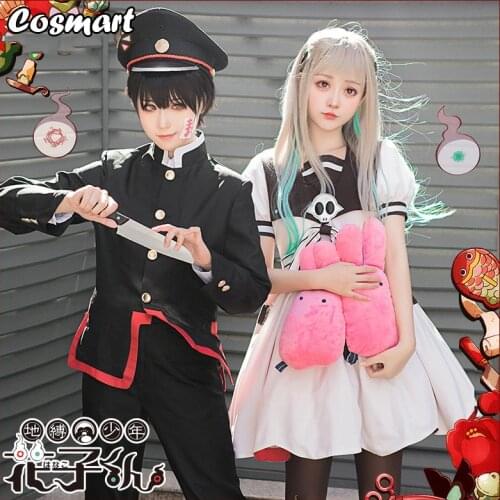 Anime Toilet-Bound Hanako-kun Jibaku Shounen Hanako Kun Yugi Yashiro Nene Uniform Lolita Dress Cosplay Costume Halloween Suit Fo