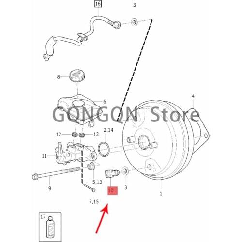 CAR vacuum booster sensor 2015-2020vol voxc90 xc60 v90 cross country v90 s90l s90 sensor brake vigorous drum brake vacuum booste