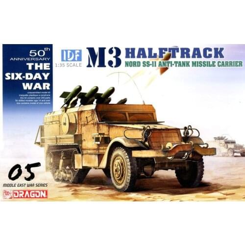 DRAGON 3579 1/35 IDF M3 Halftrack Nord SS-11 Anti-Tank Missile Carrier - Scale model Kit