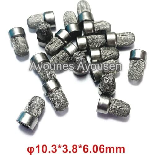 Hot Sale 100pieces Stainless Steel Metal Basket Micro Filter 10.3*6.06*3.8mm for Fuel Injector Repair Kits (AY-F509BS)