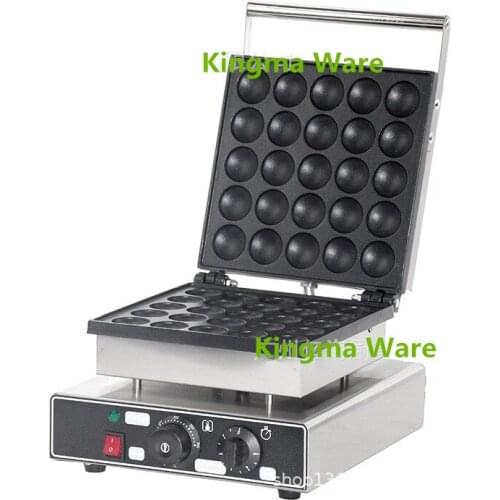 New Electric 25pcs poffertjes machine commercial mini dutch pancake machine with 25 holes