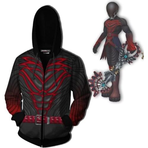 New Kingdom Hearts 3D Print sweatshirt Cosplay Costume Women Men Couple Hood Top Clothing New