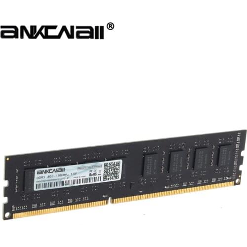 ANKOWALL Ram DDR3 8GB 1866MHz 1600Mhz 1333 Desktop Memory with heat Sink 240pin New dimm stand by AMD/intel