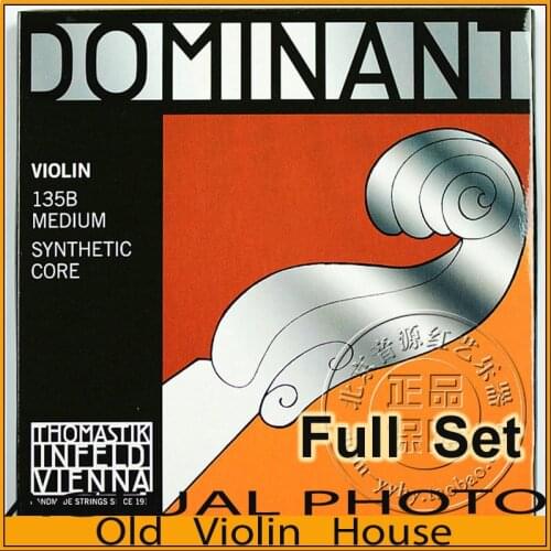 Original Thomastik Dominant 135B Violin Strings , full set,made in Austria ,Hot sell