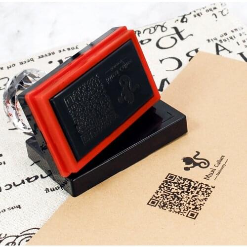 Pernal adress Rectangular stamp Custom photosensitive seal stamp personalized logo Self inking stamp custom