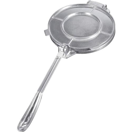 Tortilla Maker Press Heavy Aluminium Meat Press Foldable Gadgets Bakeware Kitchen Accessories Tools Pie Tools Silver Retailsale