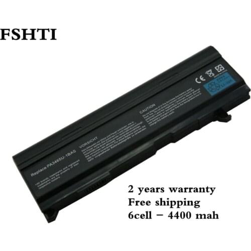 5200mAh Replacement Laptop Battery For Toshiba PA3465U-1BRS PA3457U-1BRS PABAS067 For Toshiba Satellite M50 M70 A100 A110 A135