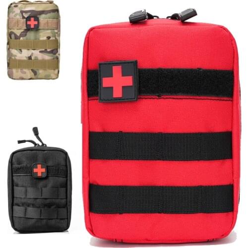Tactical Molle Medical Pouch Military First Aid Kit Army Outdoor Hunting Camping Emergency Survival Tool EDC Camo Waist Bag
