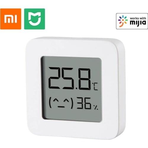 Xiaomi Mijia Bluetooth Thermometer Hygrometer 2 Temperature Humidity Sensor Smart Digital LCD Moisture Meter Thermo-Hygrometer