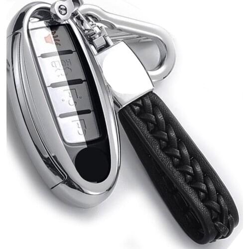 All-inclusive TPU Key case for car For Nissan X-Trail 370Z Cube Micra Qashqai Juke Sheet Tiida Cube Quest Versa car accessories