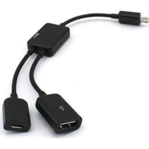 USB Adaptor with Power Charging OTG Host Cable Cord Adapter for Smart Phone Tablet Galaxy
