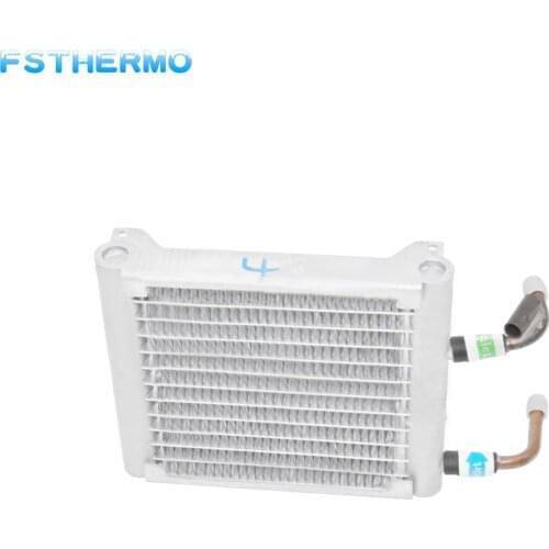 Aluminum Microchannel air cooled condenser Parallel flow design pressure is 4.5MPa，Serpentine design