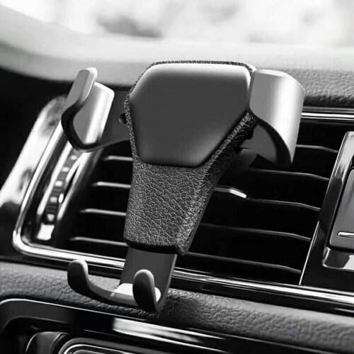 Car Holder in Car Air Vent Clip Mount No Magnetic Mobile Phone Holder Cell Stand Support For iPhone X 7 8 huawei Samsung S9