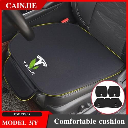 For Tesla Model 3 Y 2021 Car Accessories Seat Cushion Pad Car Driver Seat Foam Seat Cushion Model Three Accessory