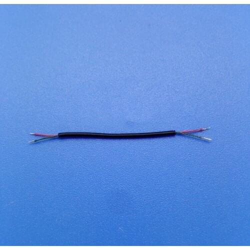 10pcs 2 core enameled wire 60 80 100 120 150 200MM Double head tin peel off the skin Earphone cable weld line