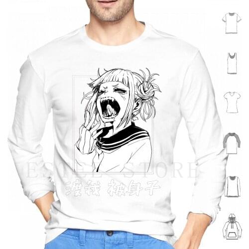 Himiko Toga [ ] Hoodies Long Sleeve Boku Hero Toga Himiko Toga My Academia Boku No Hero Academia Anime Manga Shounen