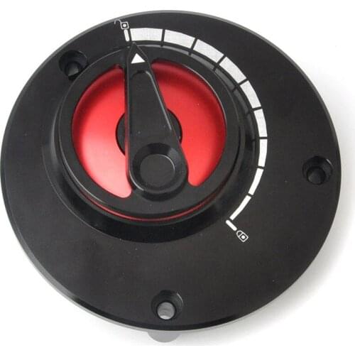 Motorcycle Fuel Tank Cap for Suzuki GSF650 BANDIT CNC Aluminum Keyless Twist off Nimble Quick Lock Gas Cover 2005-2016 2017 2018