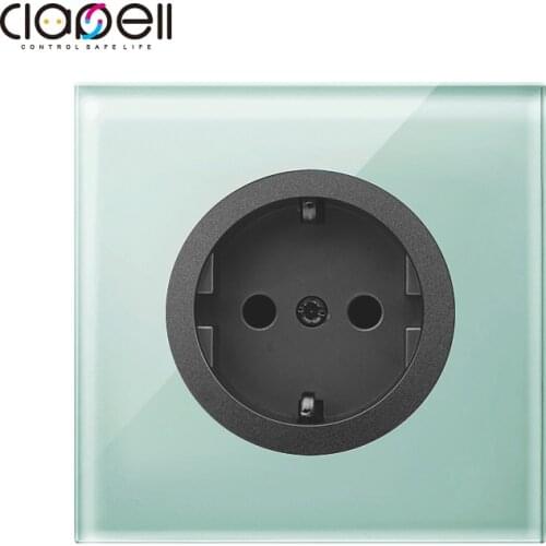 Wall electronic socket eu standard power outlet Kitchen outlet Office desk embeddedHome improvement Hidden Built-in socket 220