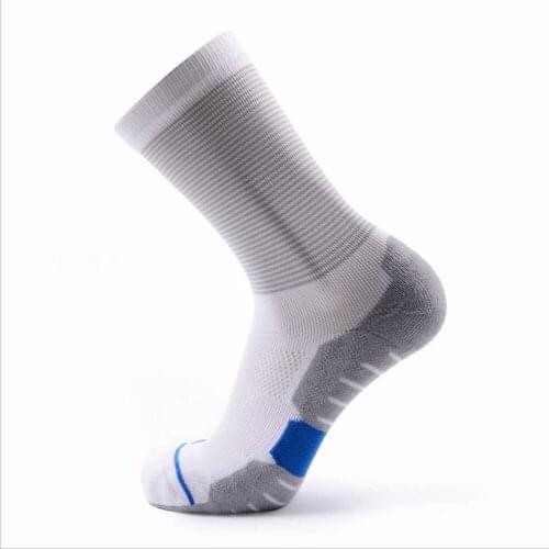 1 Pair Coolmax Quick Dry Mens (Eu 39 to 44) Crew Socks Thick Compression (US:7 to 10) Professional Ergonomically Crew Socks